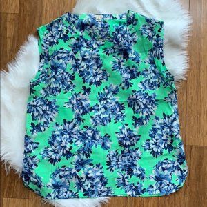 J. Crew Floral Top